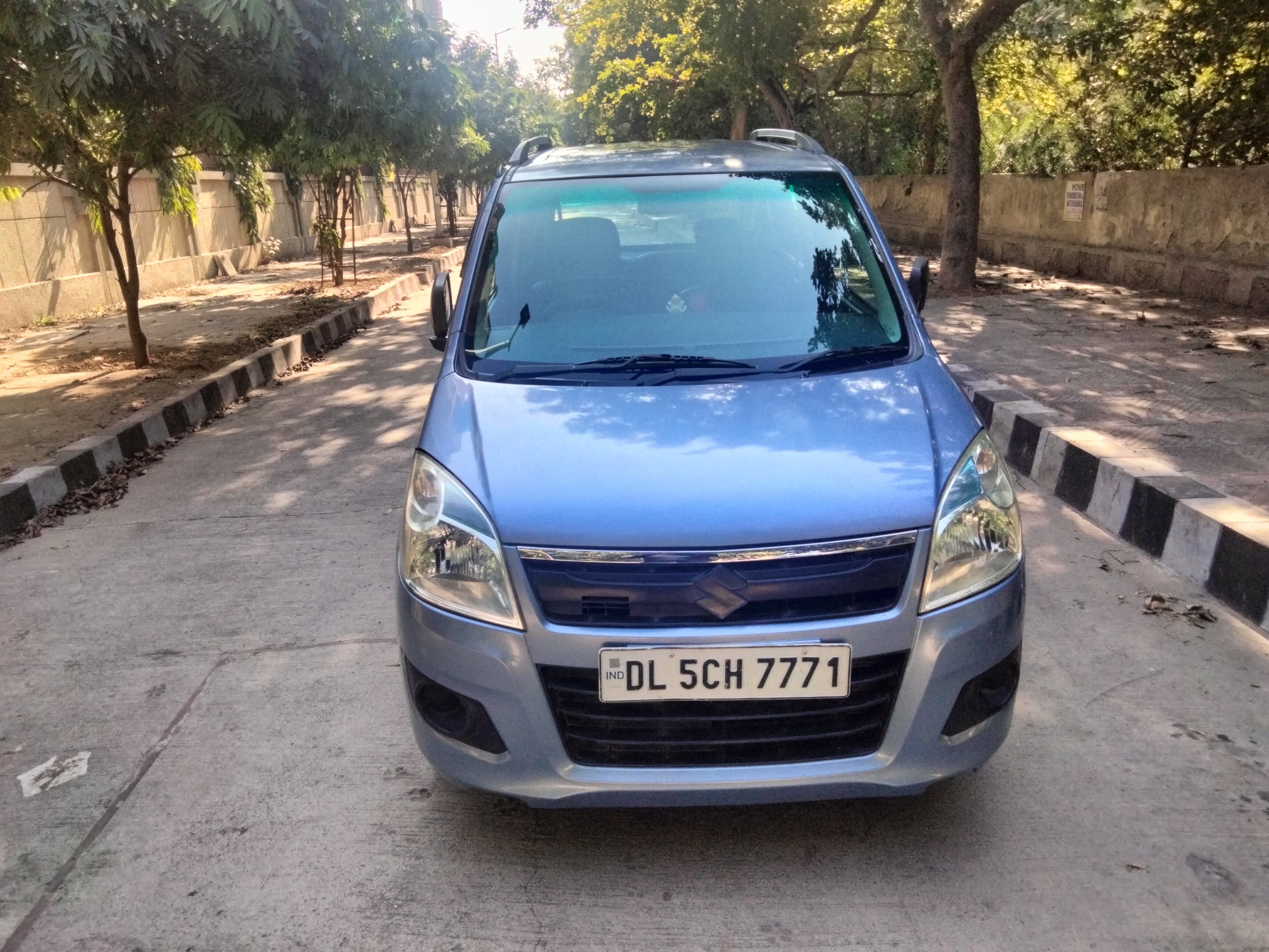 Secondhand Wagon-R-Lxi Company Green cng car in Dwarka and Uttam Nagar